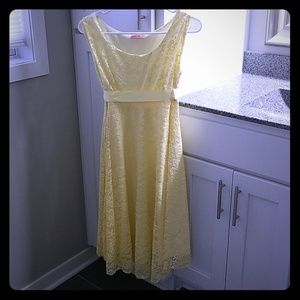 Yellow dress
